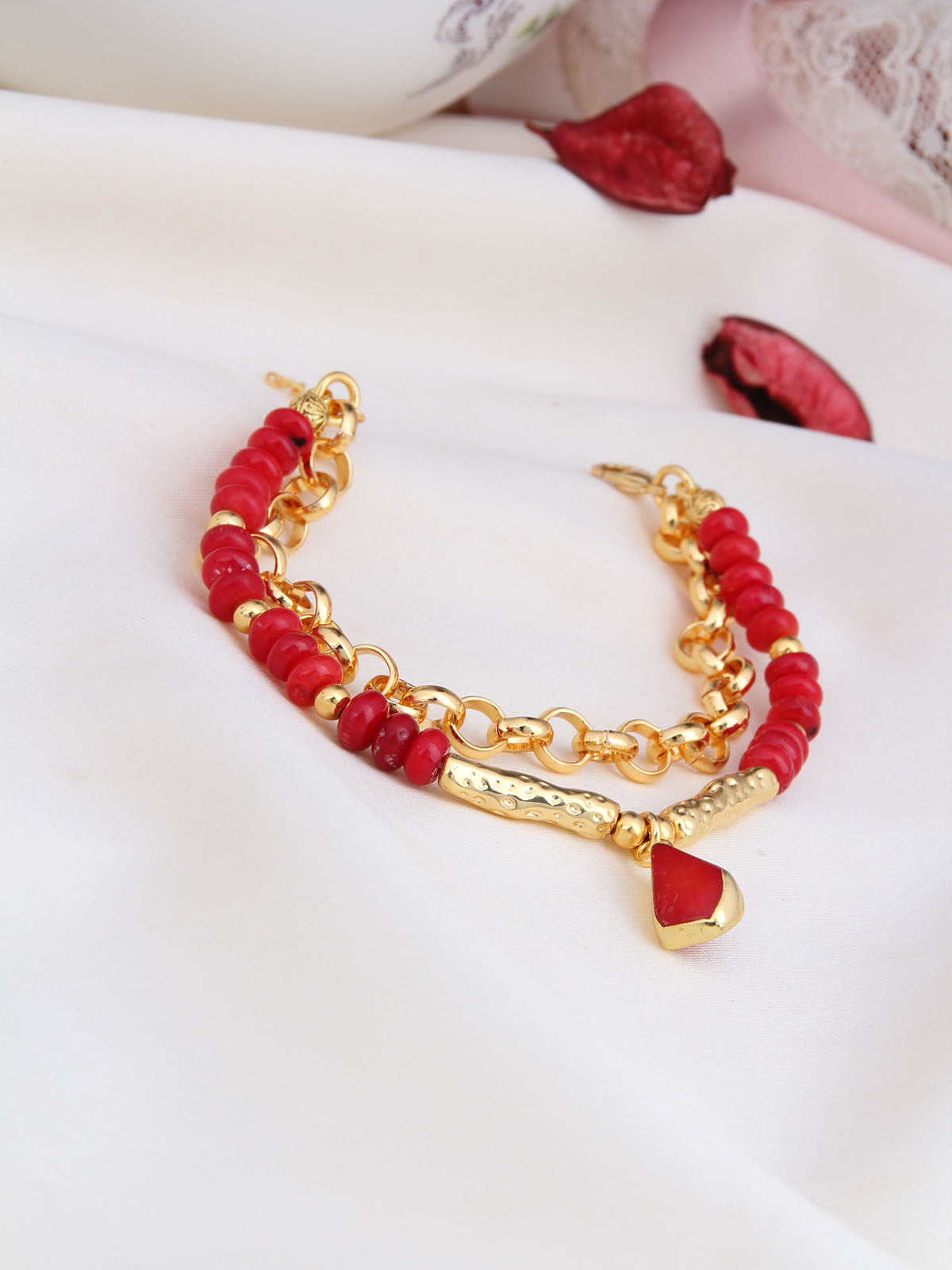 Coral Bracelet