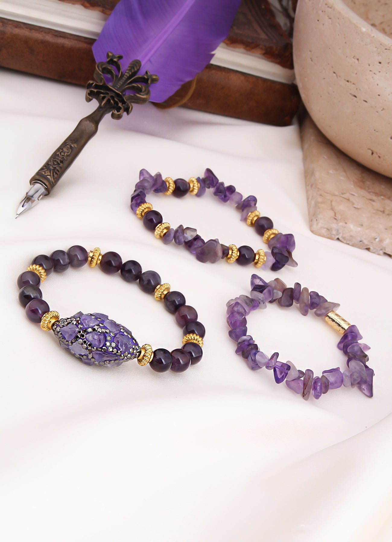 Amethyst Bracelets