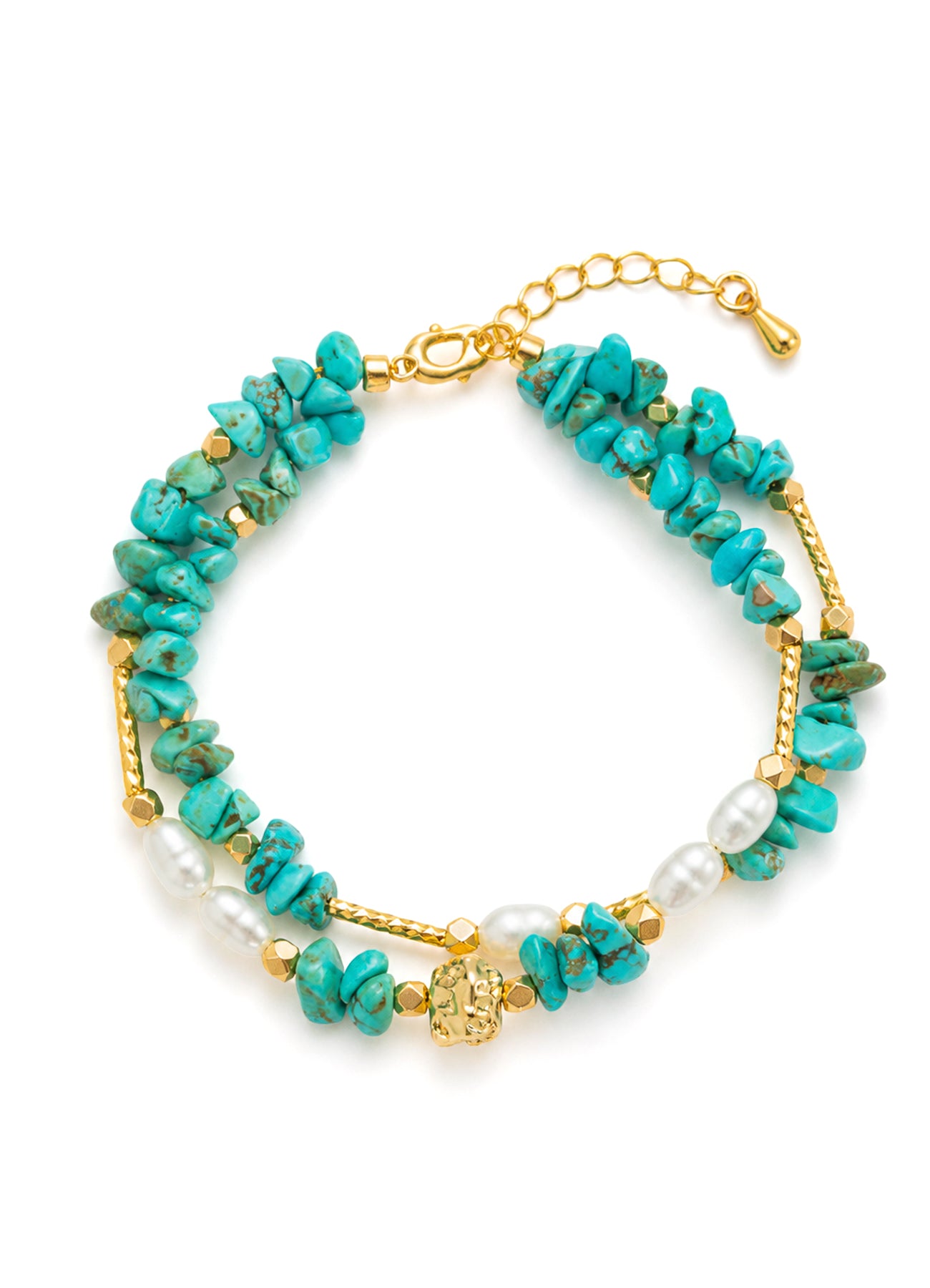 Pearl & Turquoise Bracelet