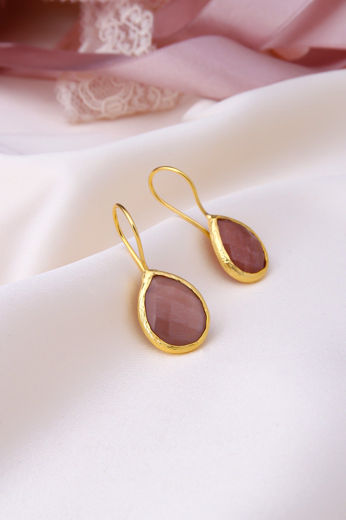 Sun Stone Boucles d'oreilles