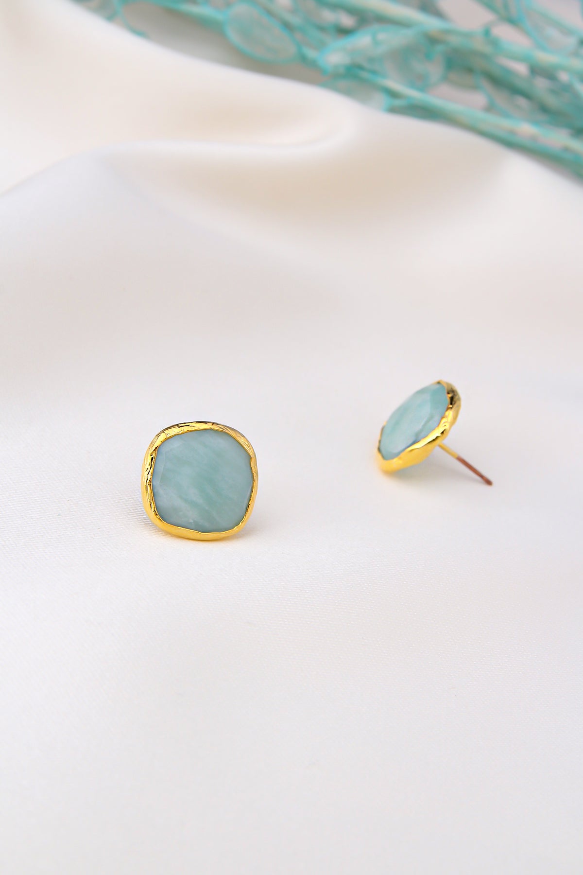 Amazonite Boucles d'oreilles