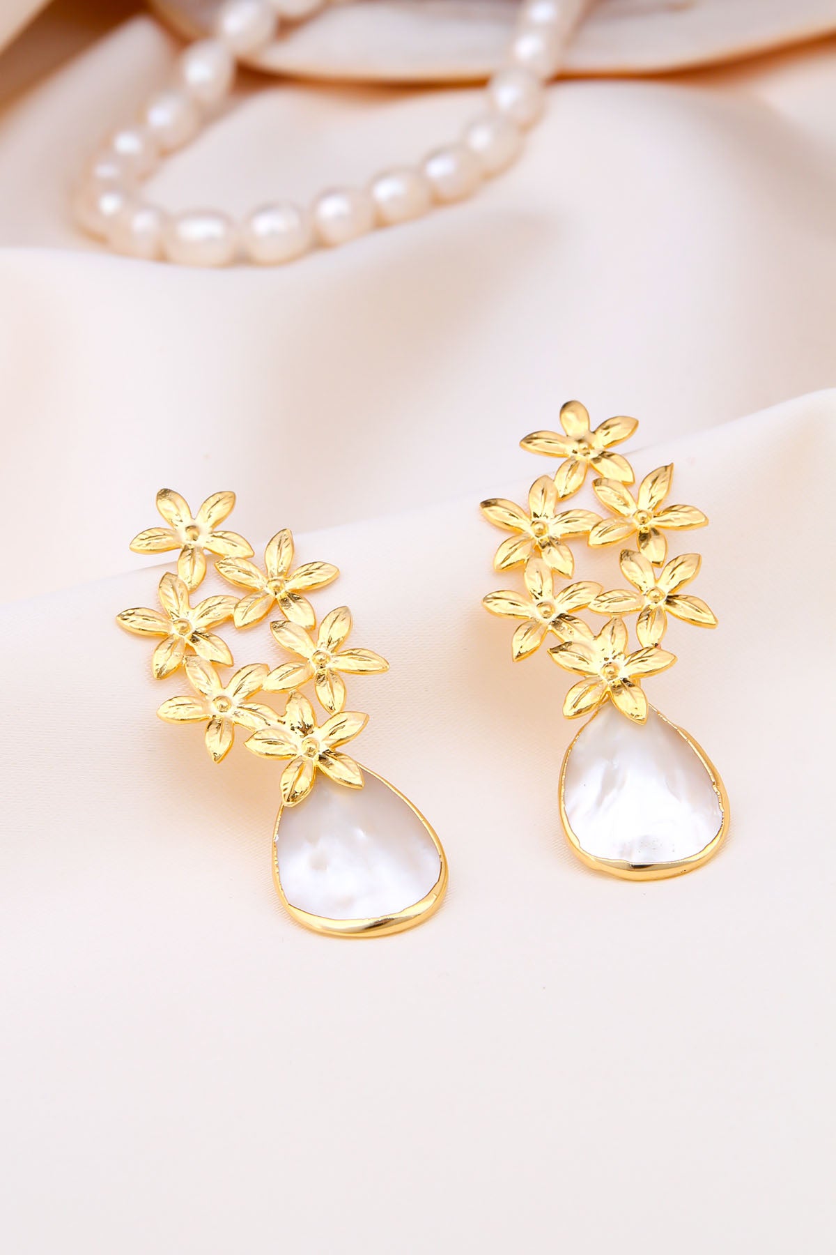 Nacre Boucles d'oreilles