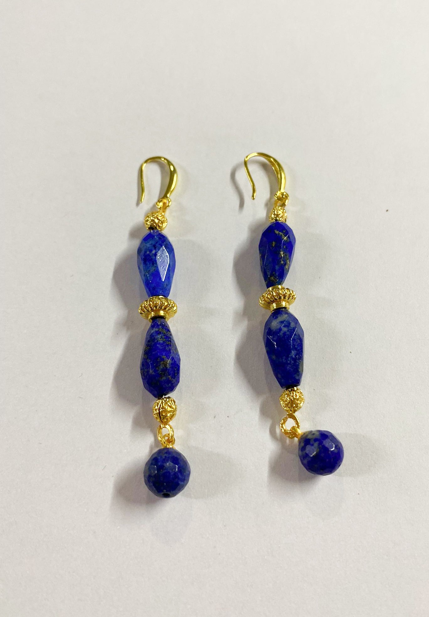 Saphire Boucles d'oreilles