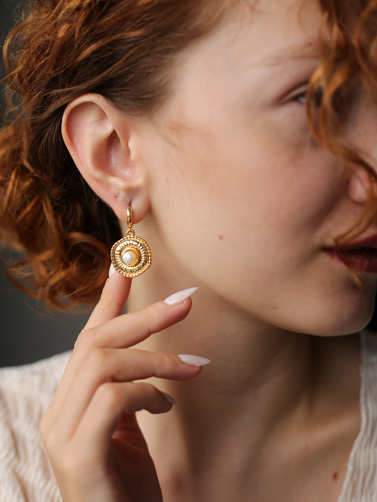 Pearl Boucles D'oreilles