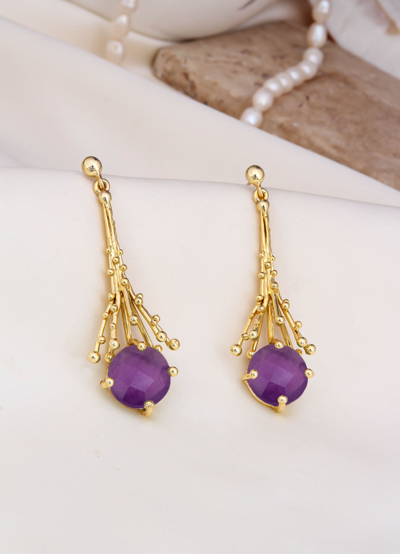 amethyst Earring