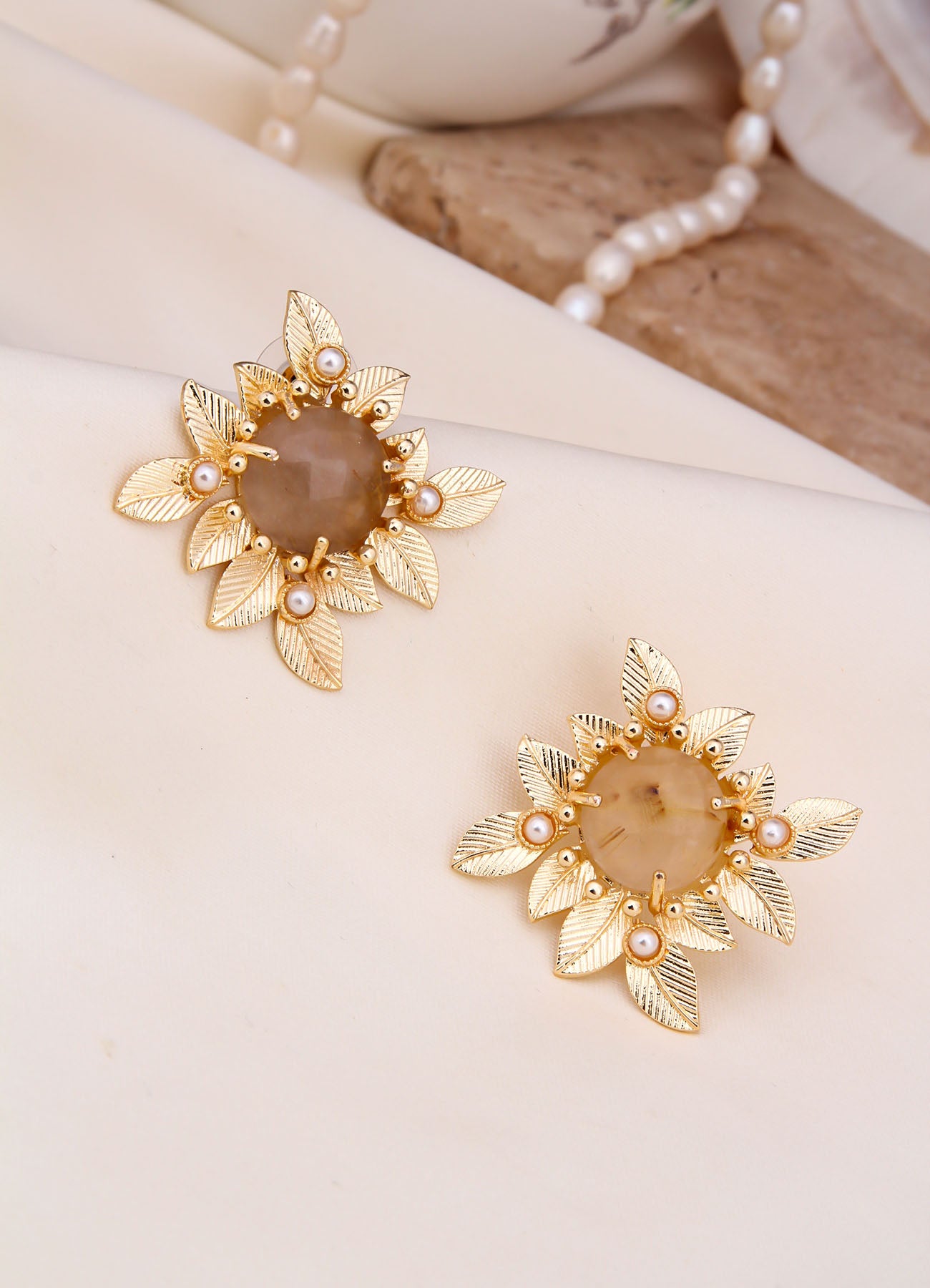 citrine Earring