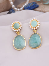 Amazonite Boucle d'oreilles