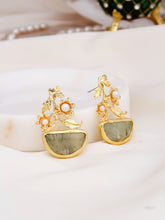 Prehnite Boucle D'oreilles