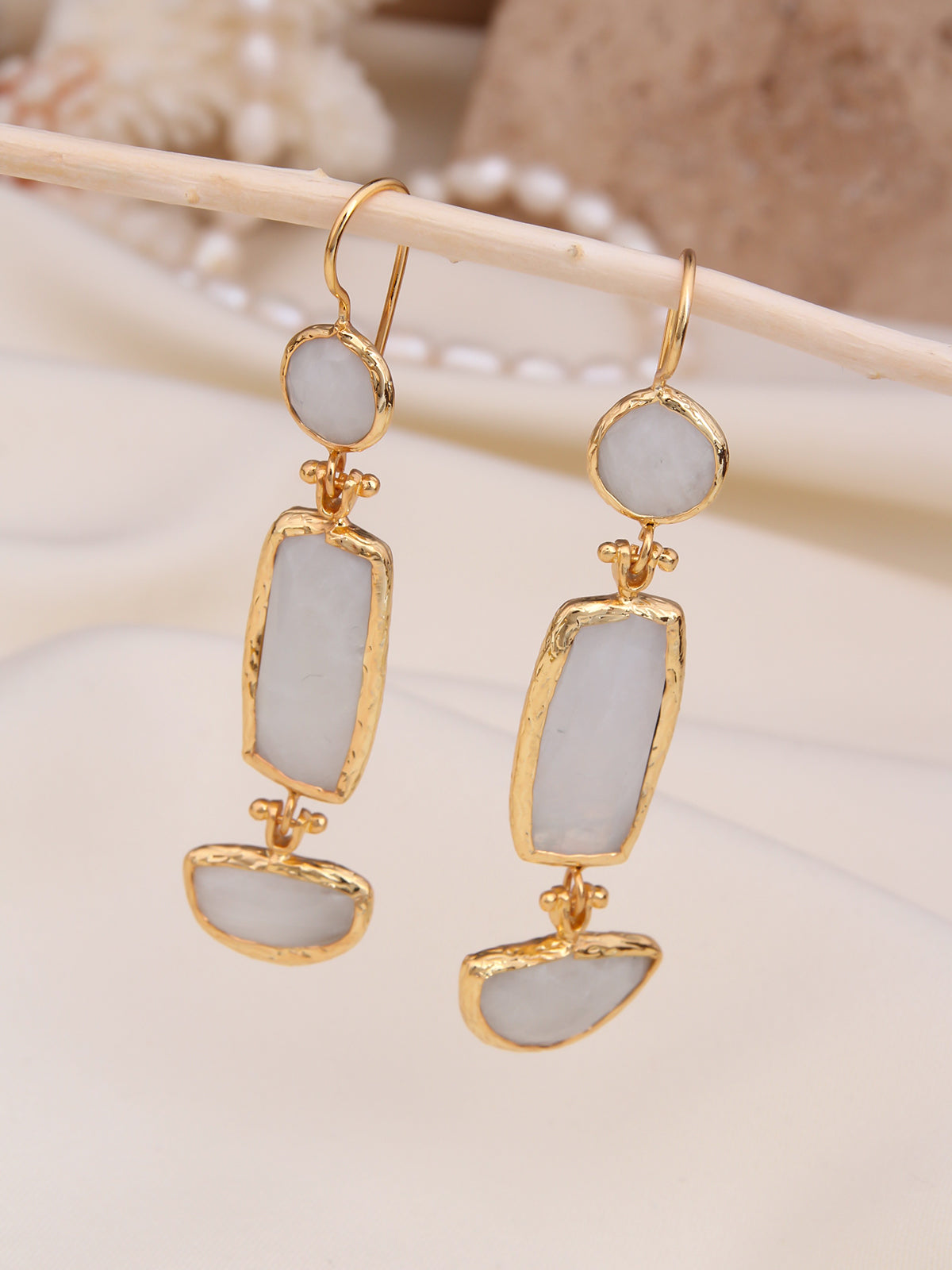 Moonstone Earring