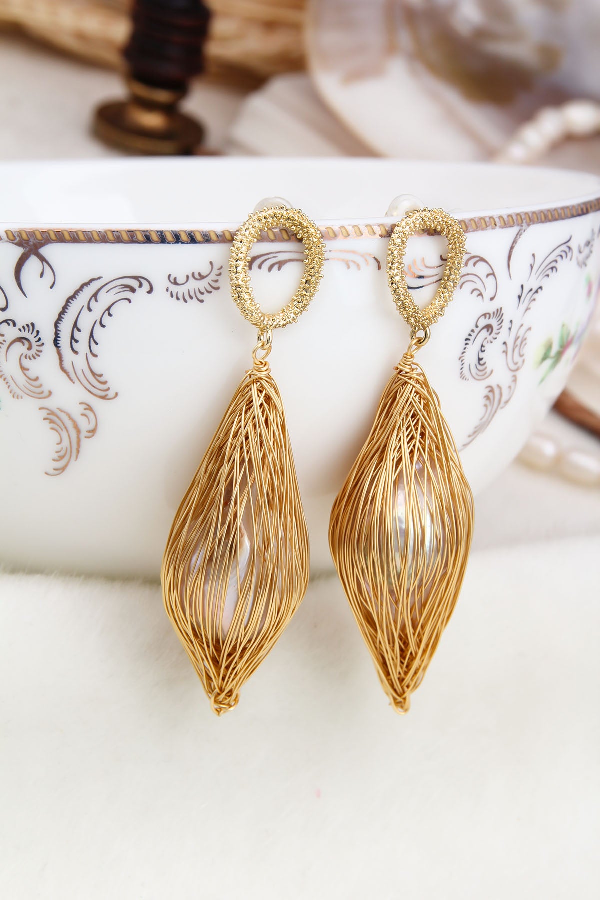 Pearl Boucles D'oreilles