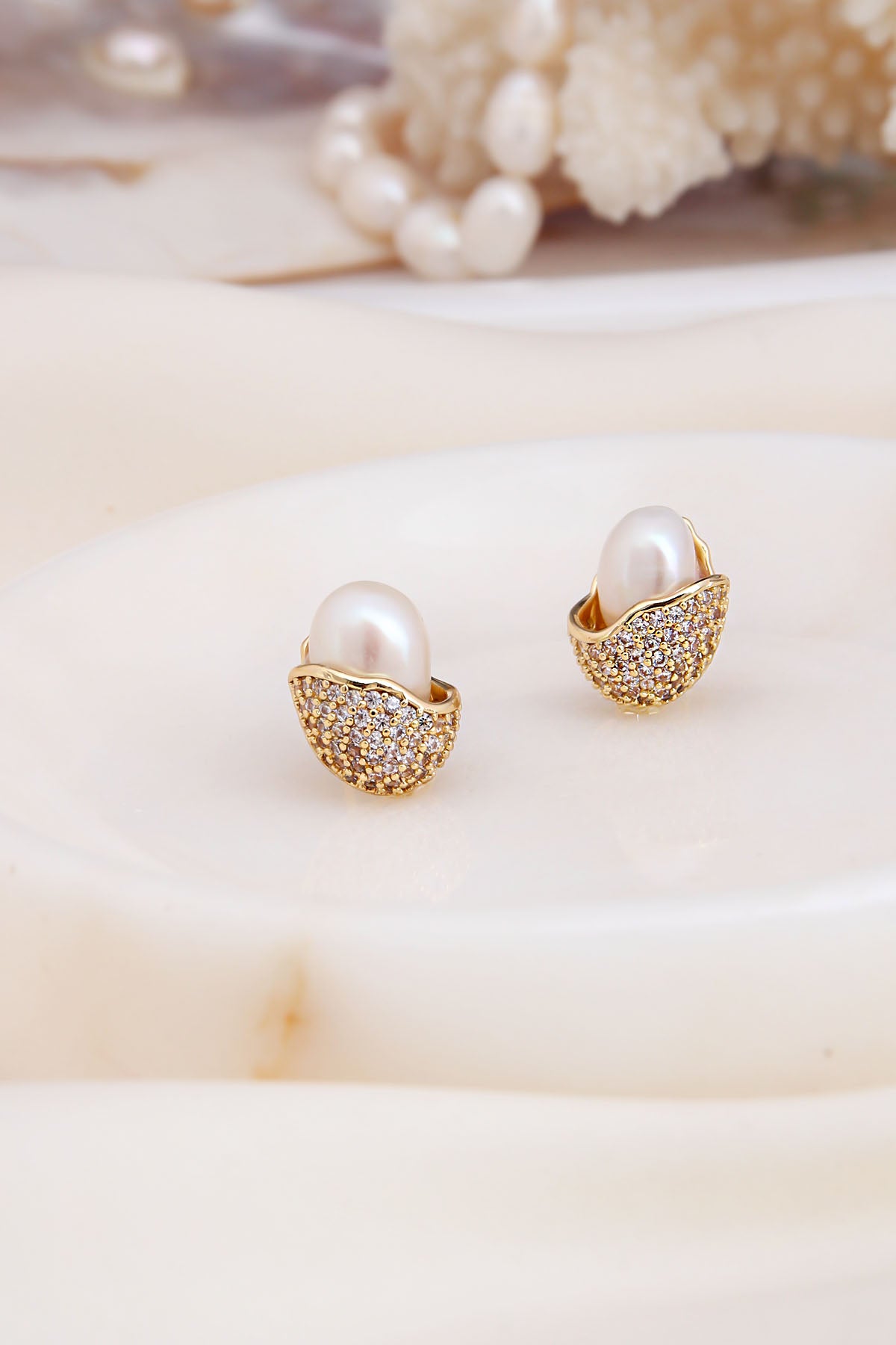 Pearl Boucles D'oreilles