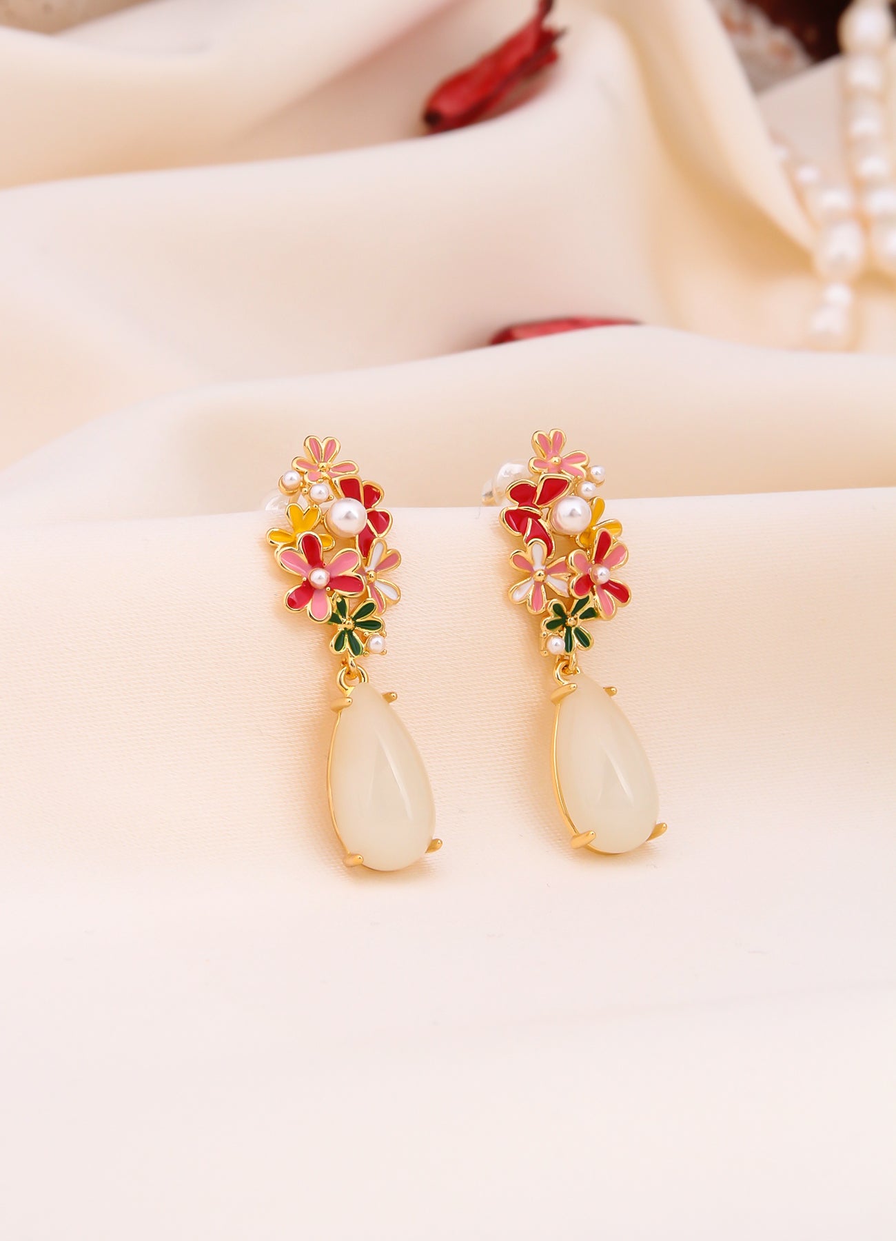 Moonstone Earring