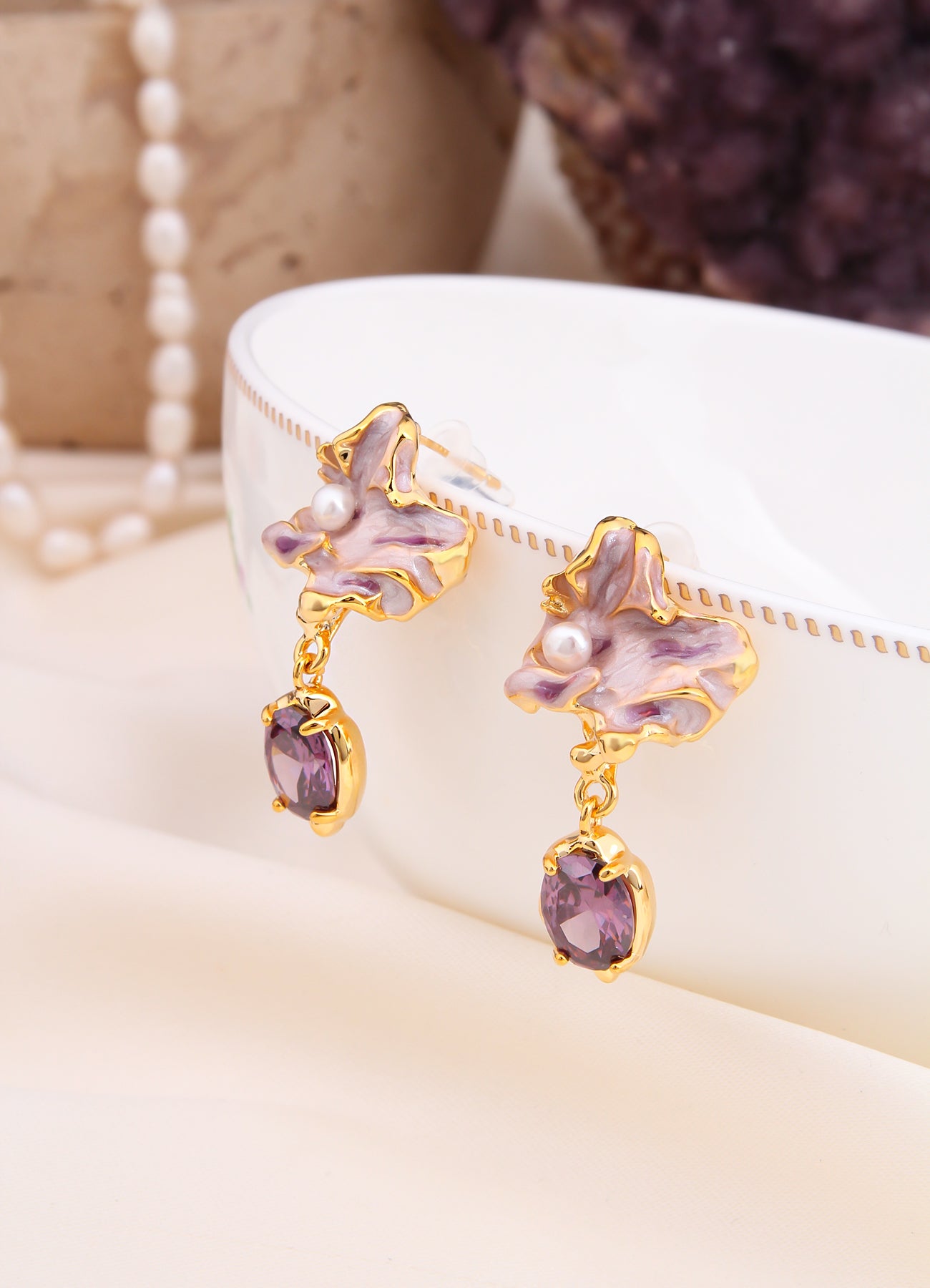 Zircon Earring