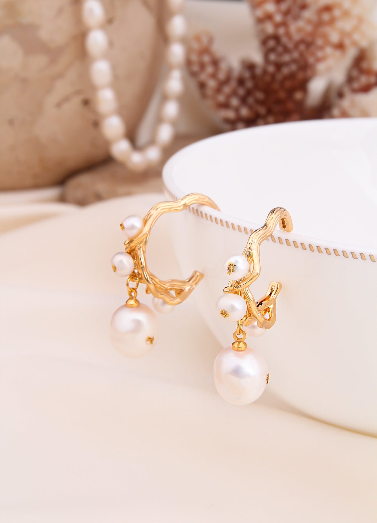 Pearl Boucles D'oreilles