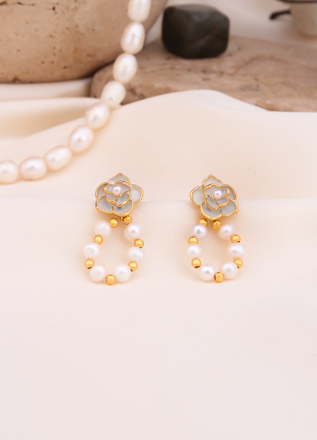 Pearl Boucles D'oreilles