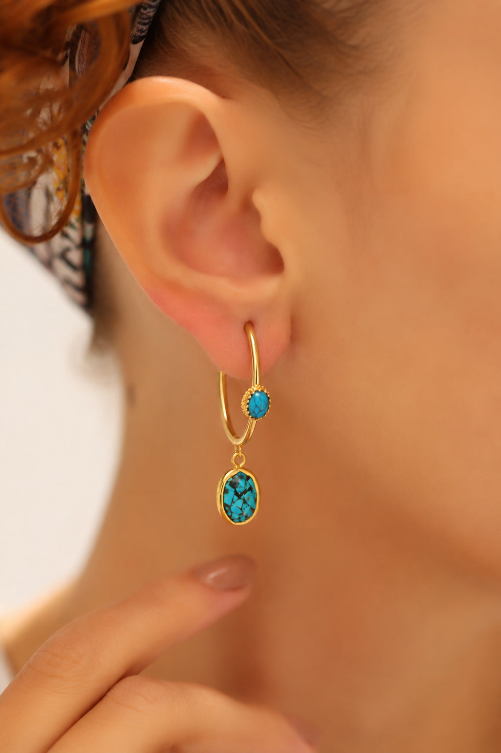 Turquoise Earring