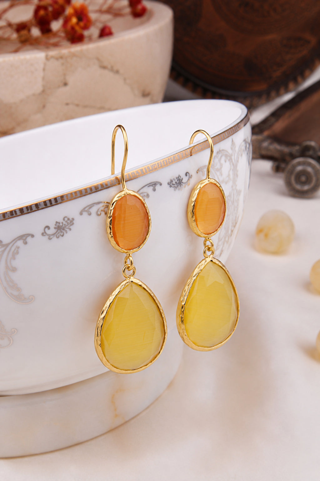 Cat Eyes Earring