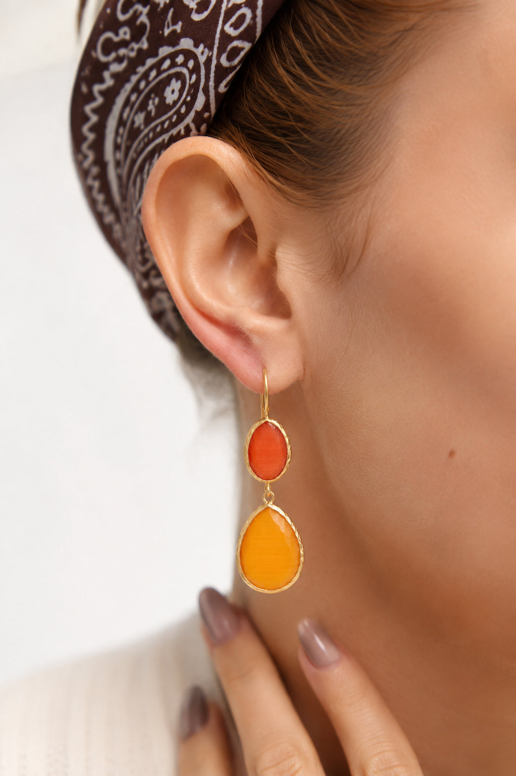 Cat Eyes Earring