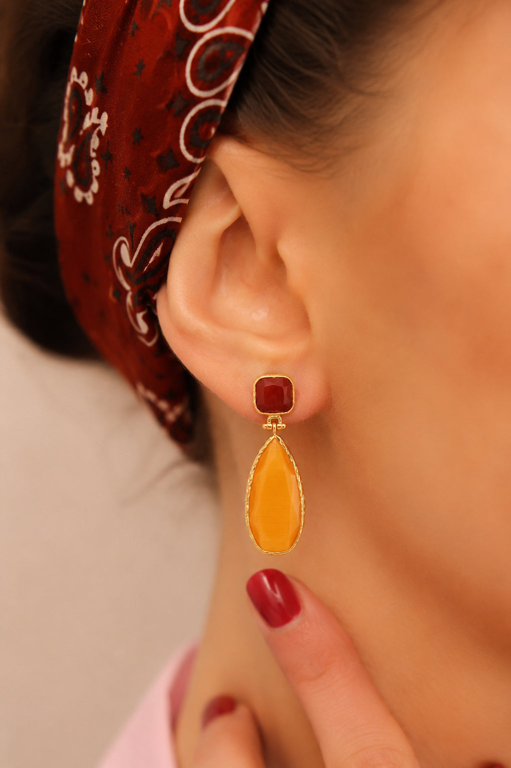 Cat eyes Earring