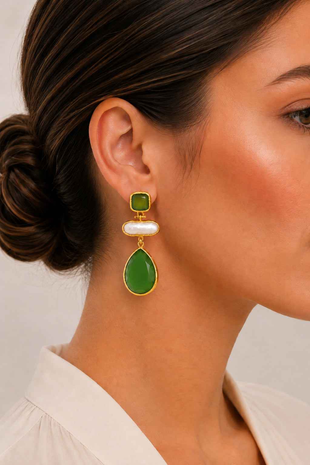 Cat eyes Earring