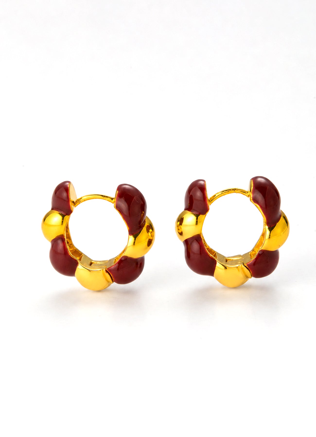 Enamel Earring