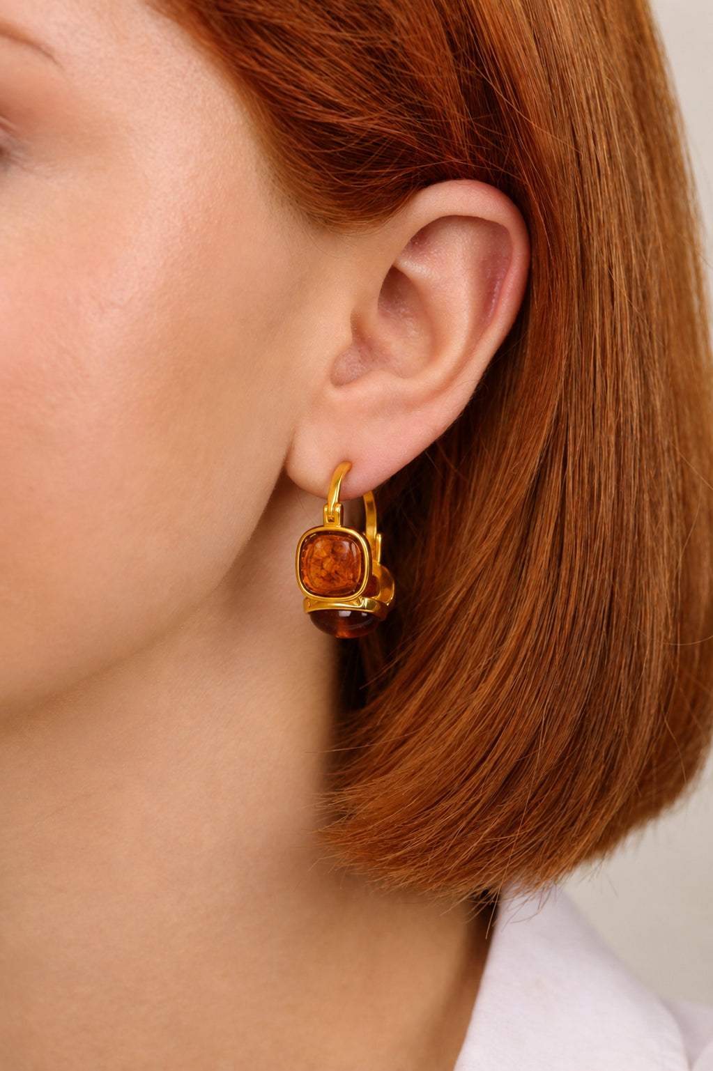 Tiger Eyes Earring
