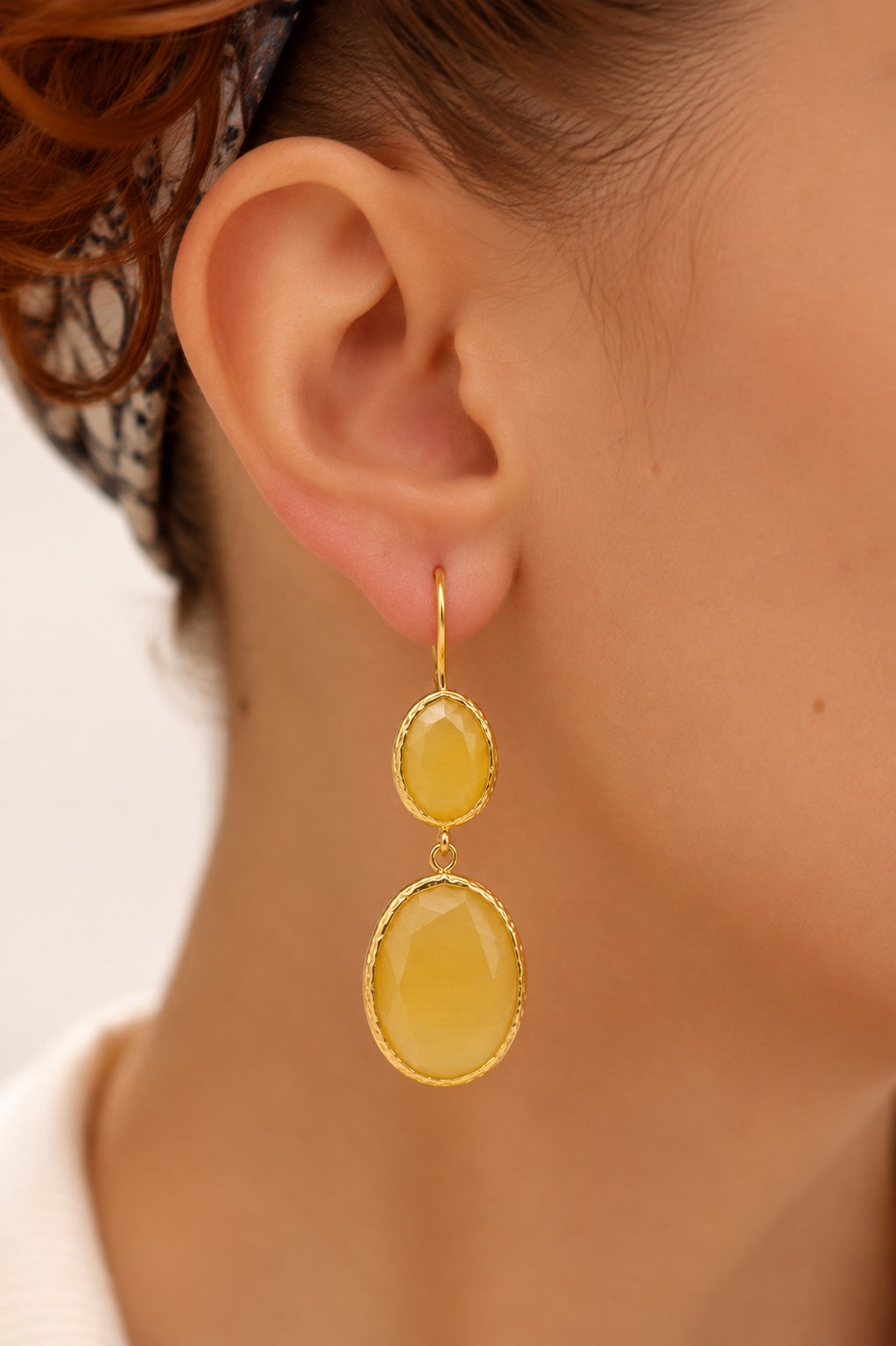 Cat Eyes Earring