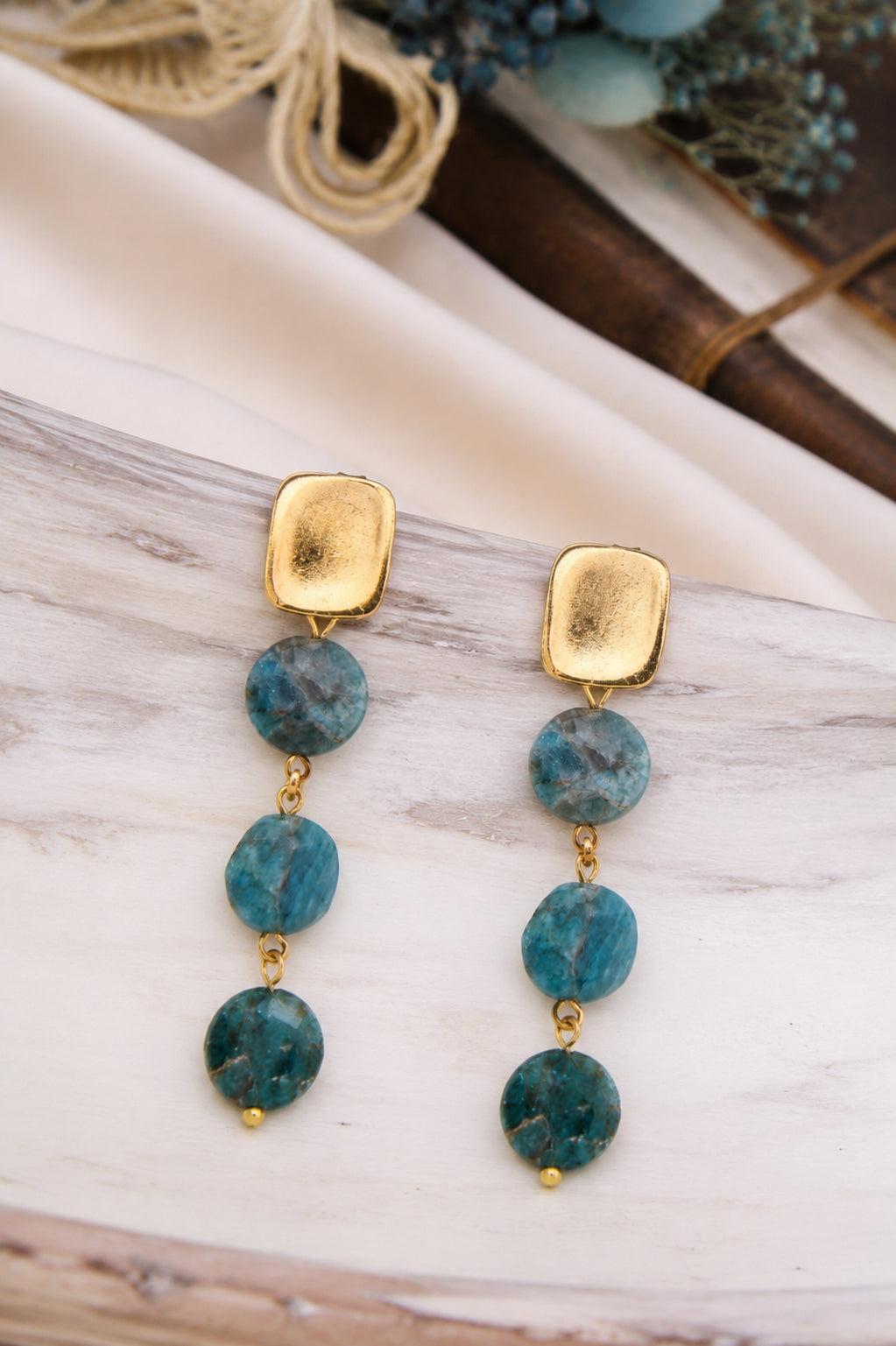 Apatite Earring