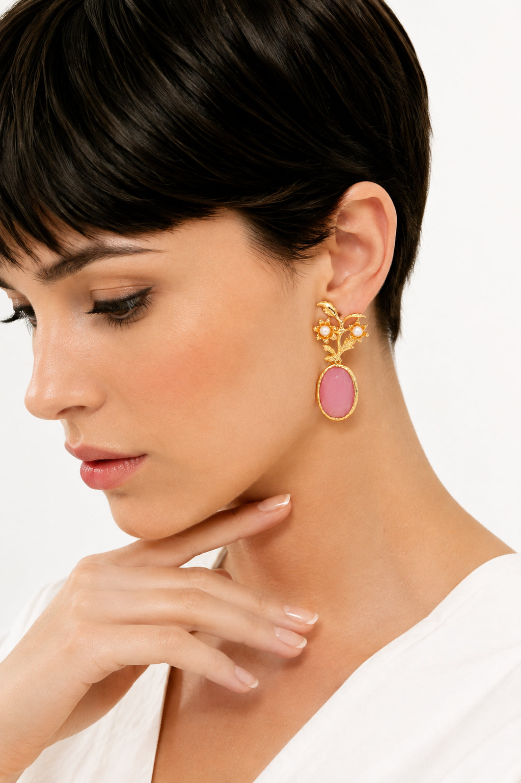 Cat Eyes Earring