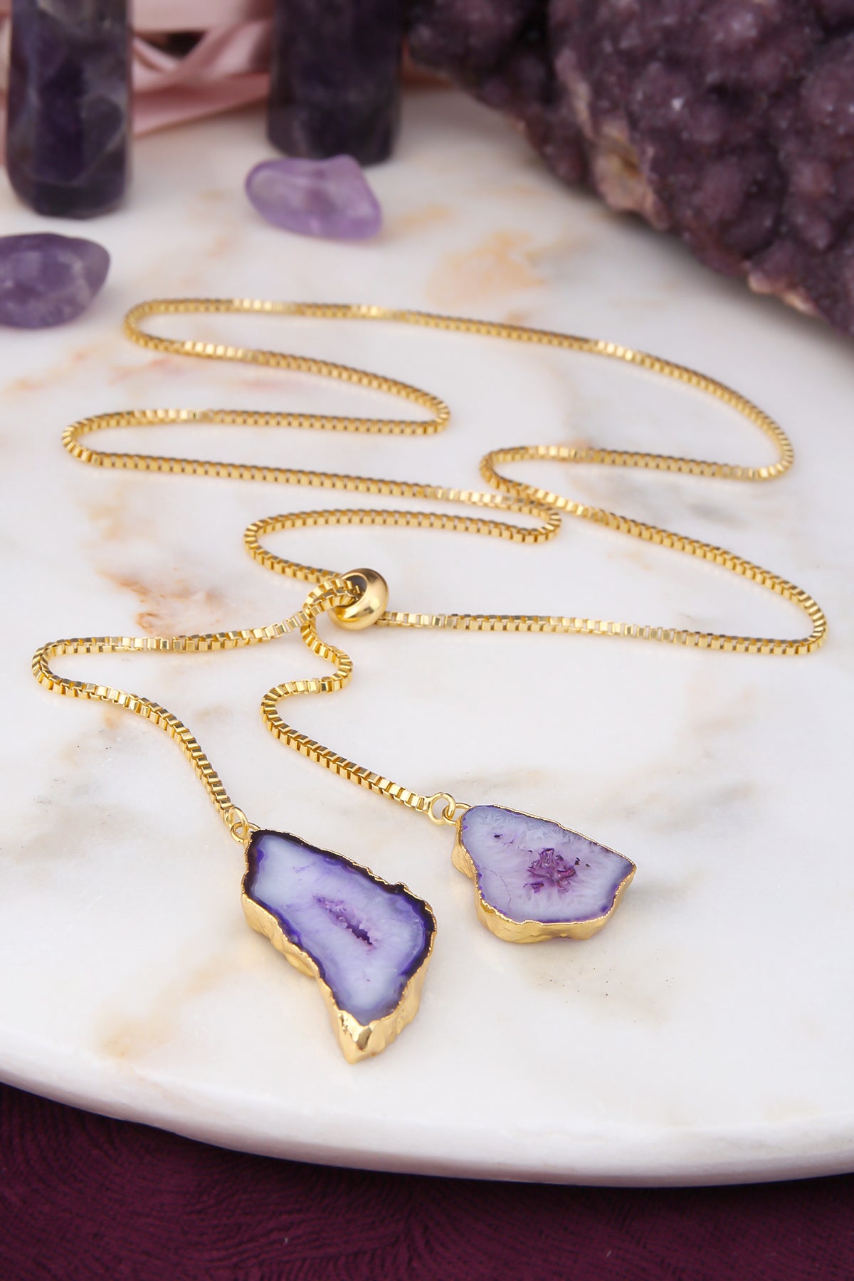 Agate Collier