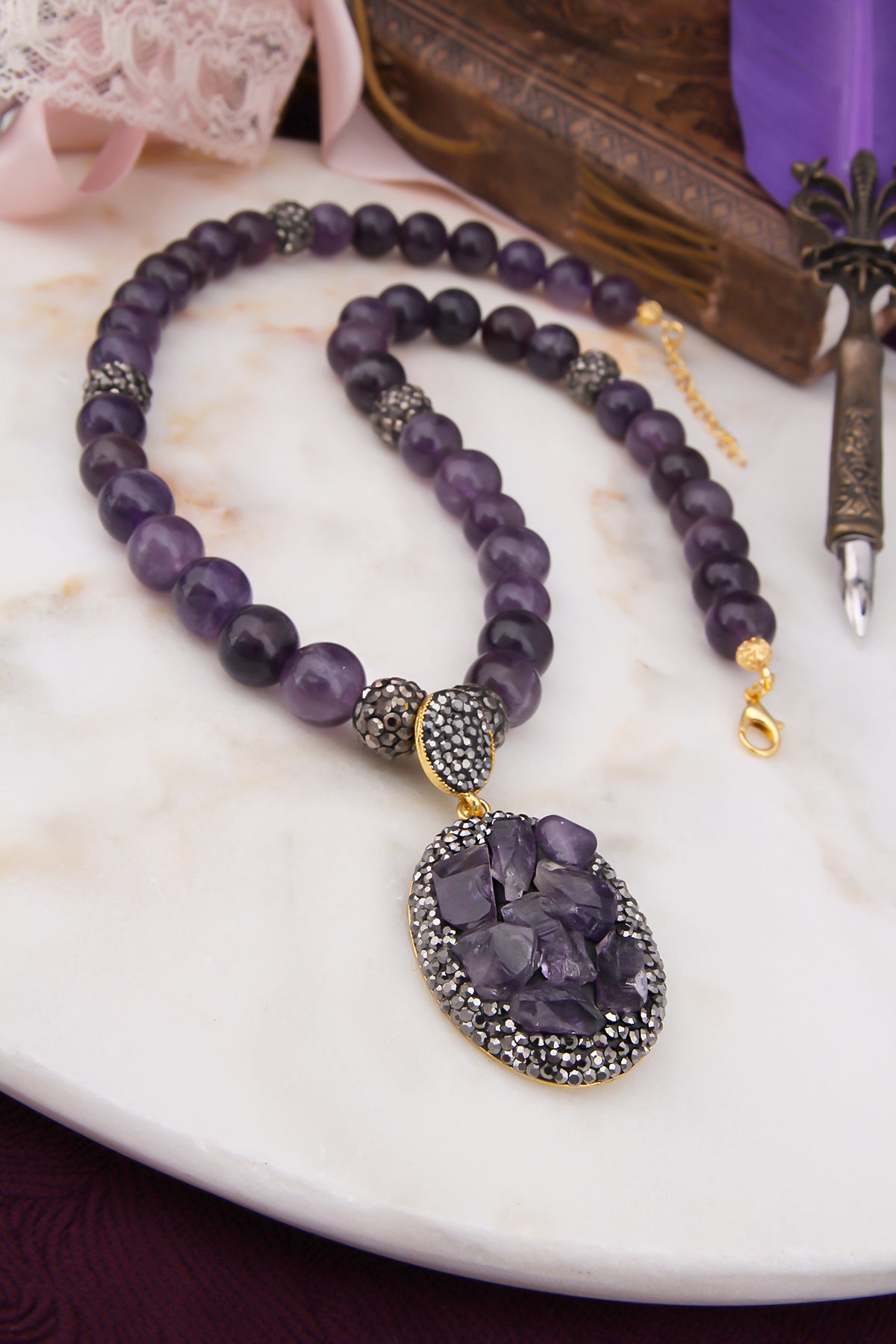 Amethyst Collier