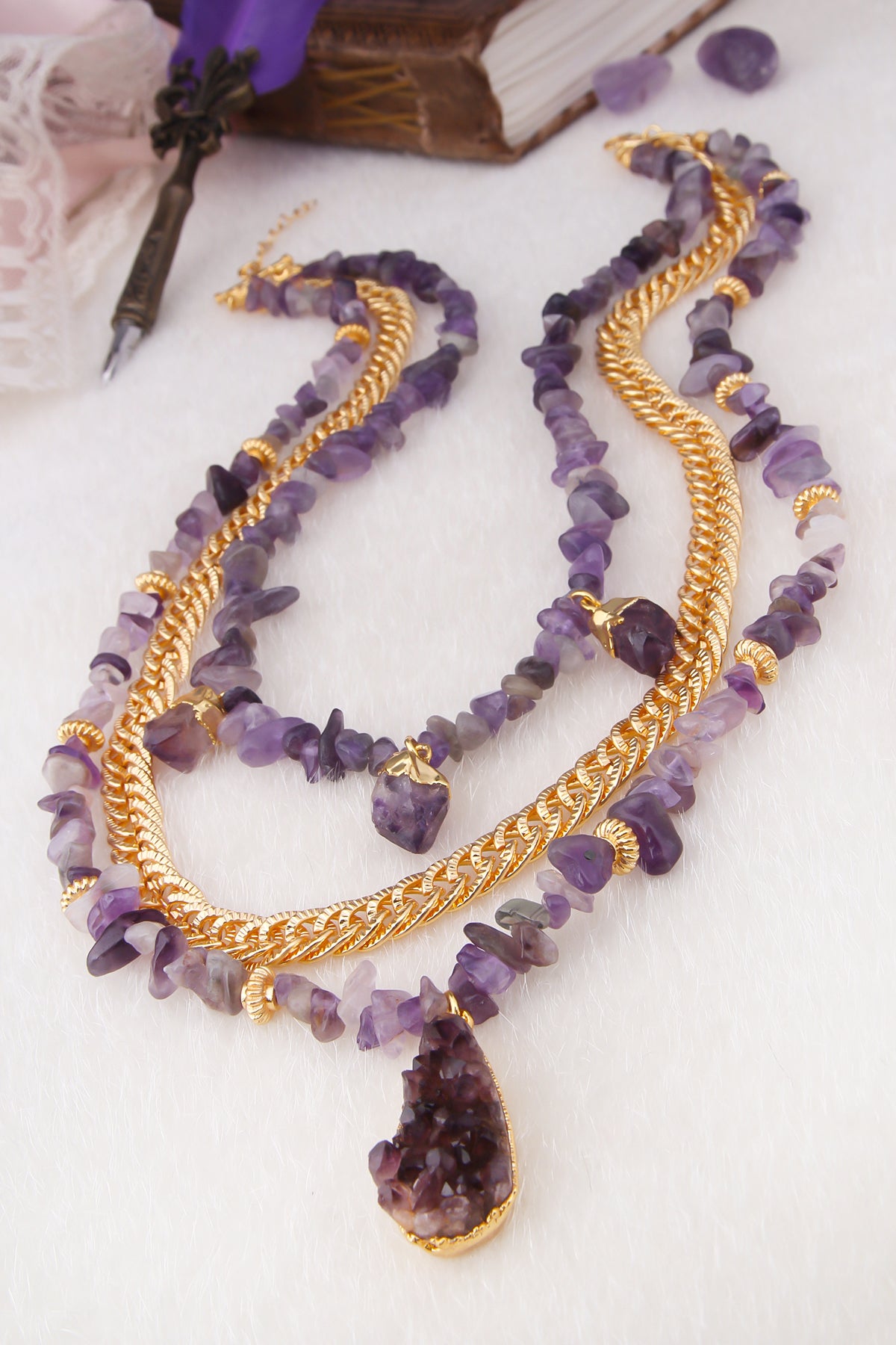 Amethyst Collier