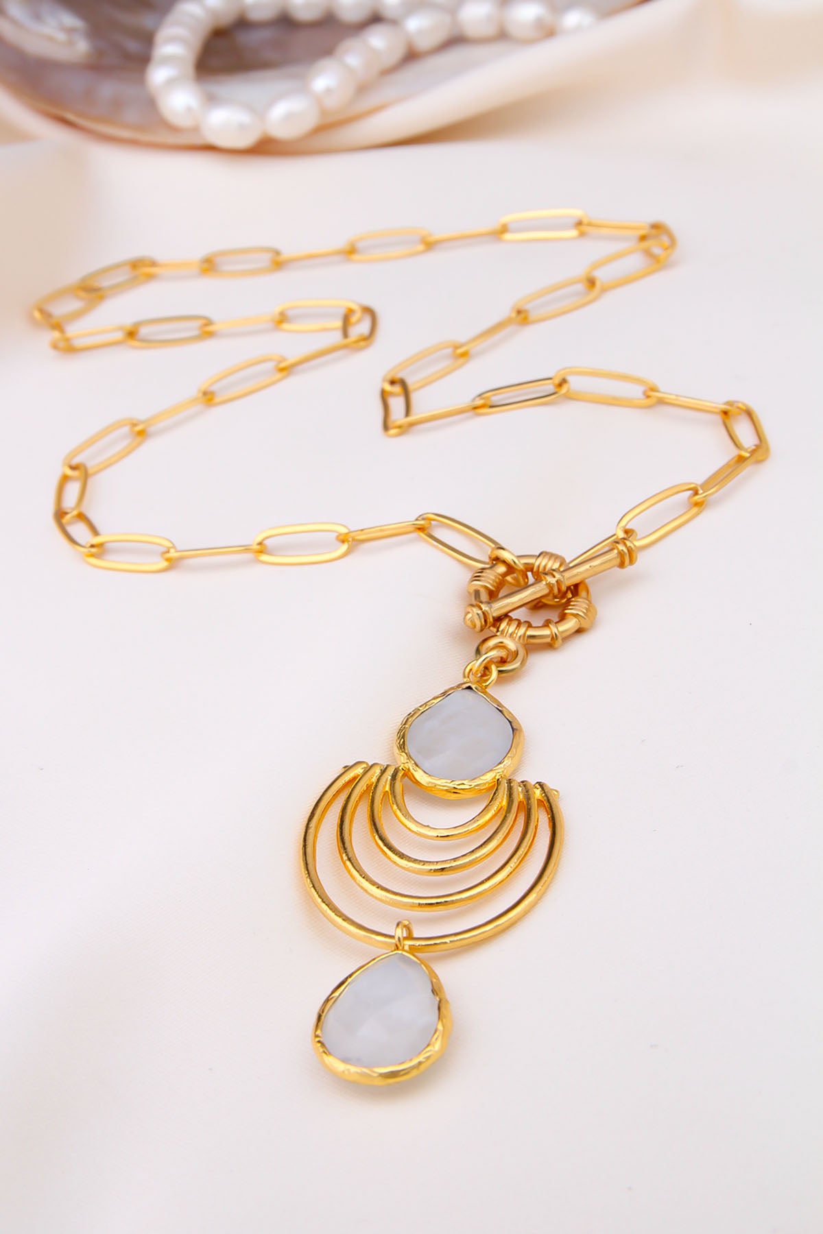 Moonstone Collier