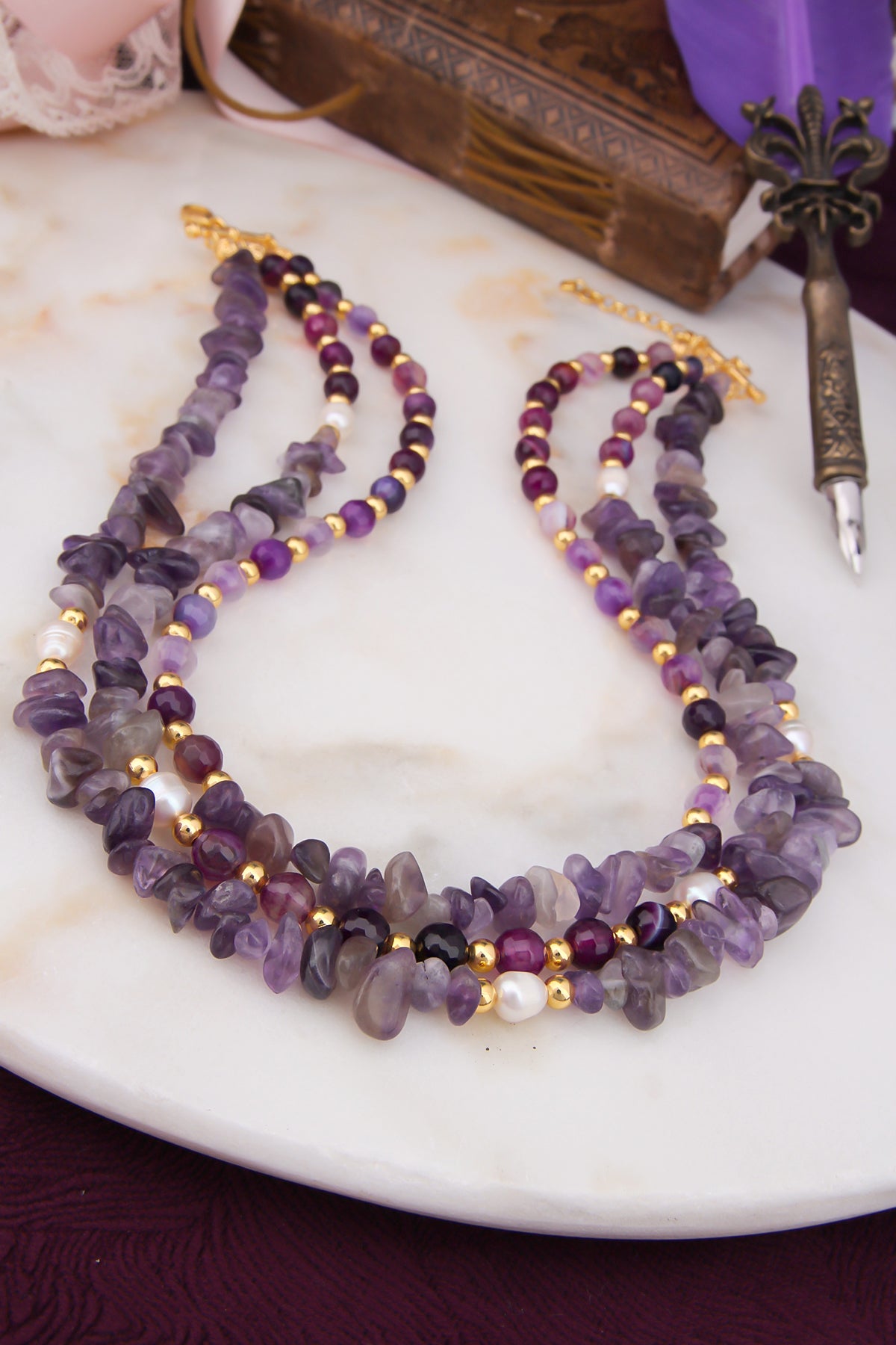 Amethyst Collier