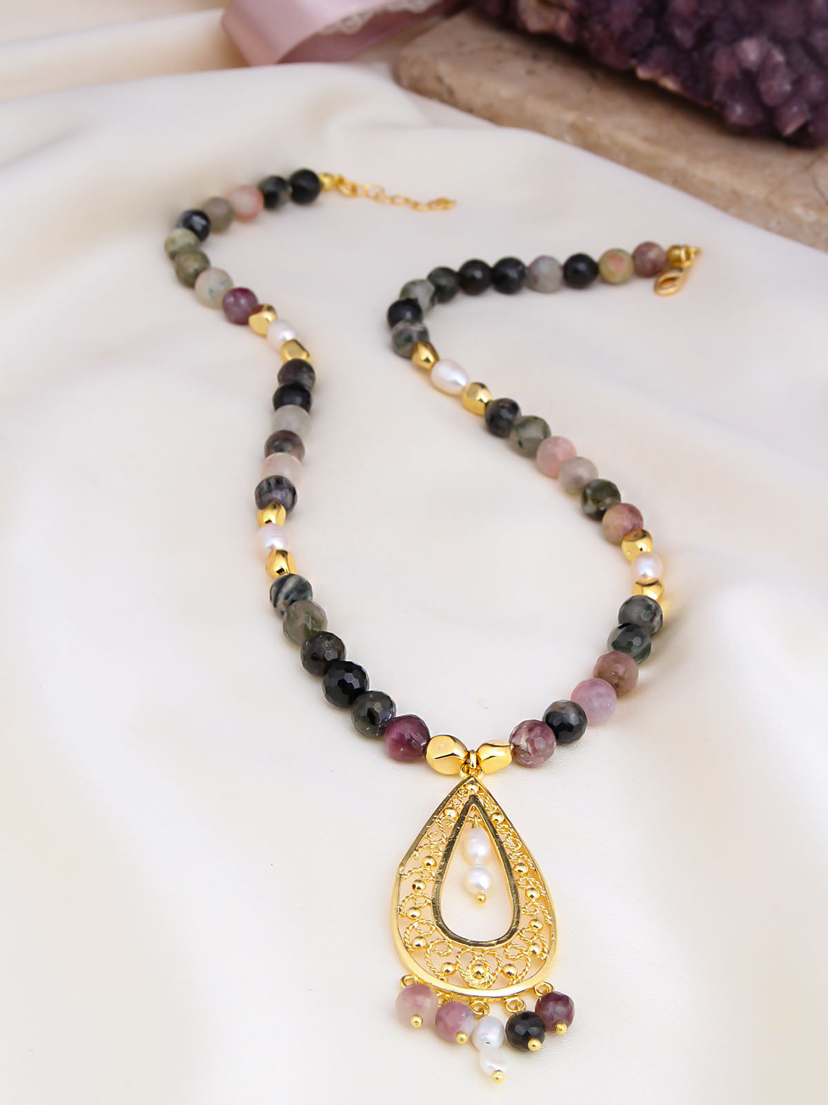 Tourmaline Collier