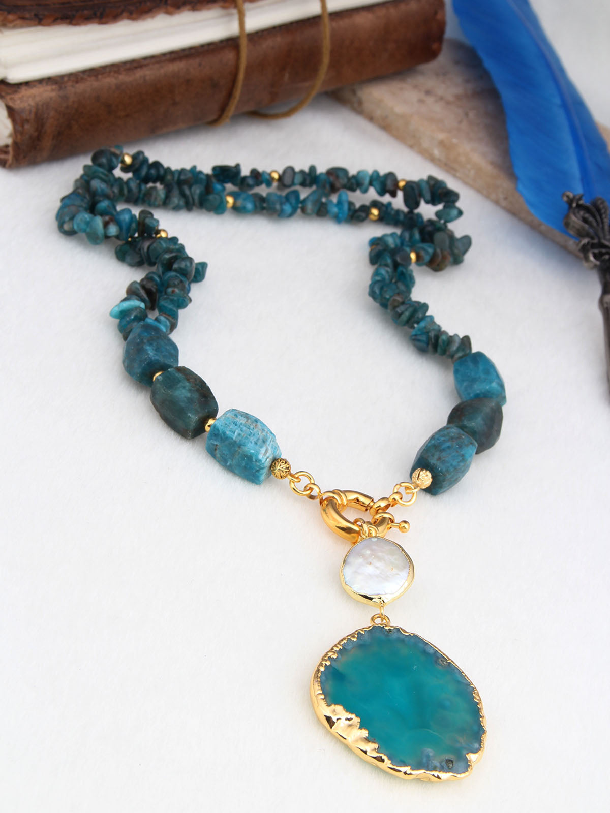 Quartz Collier