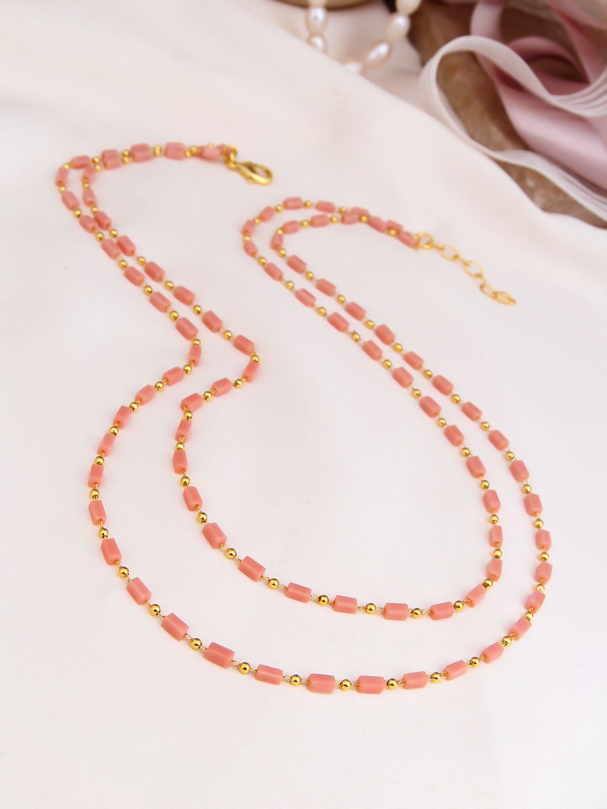 Natural Stone Collier
