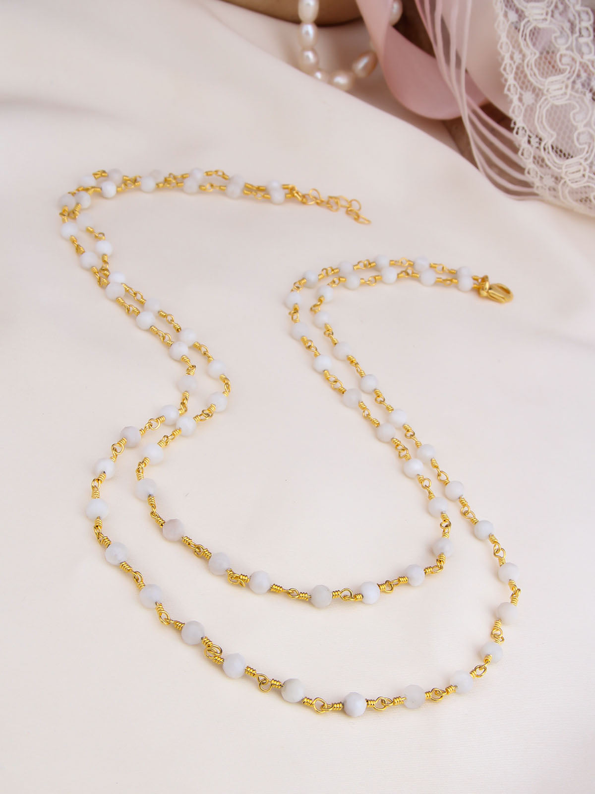 Moonstone Collier