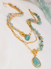 Amazonite Collier