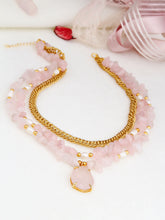 pink Quartz Necklace