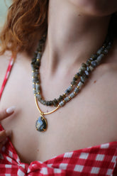 Labradorite Collier