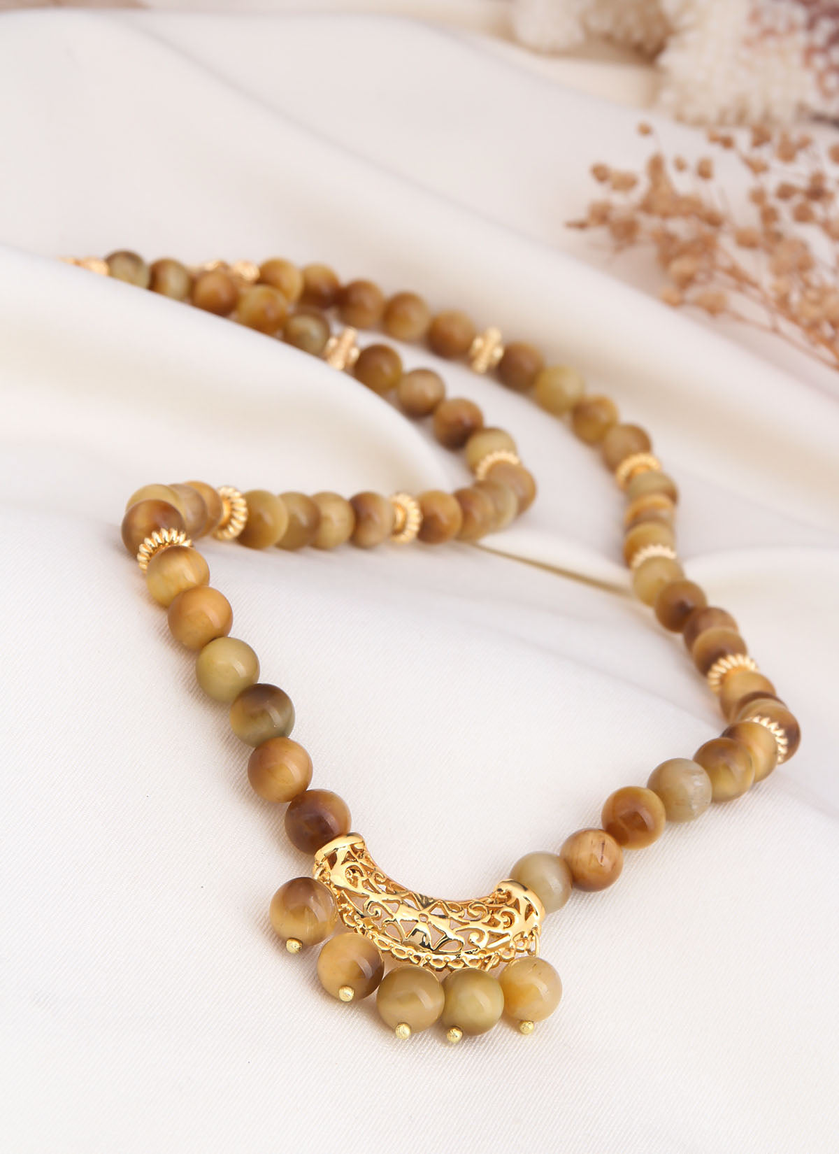 Tiger Eyes Collier