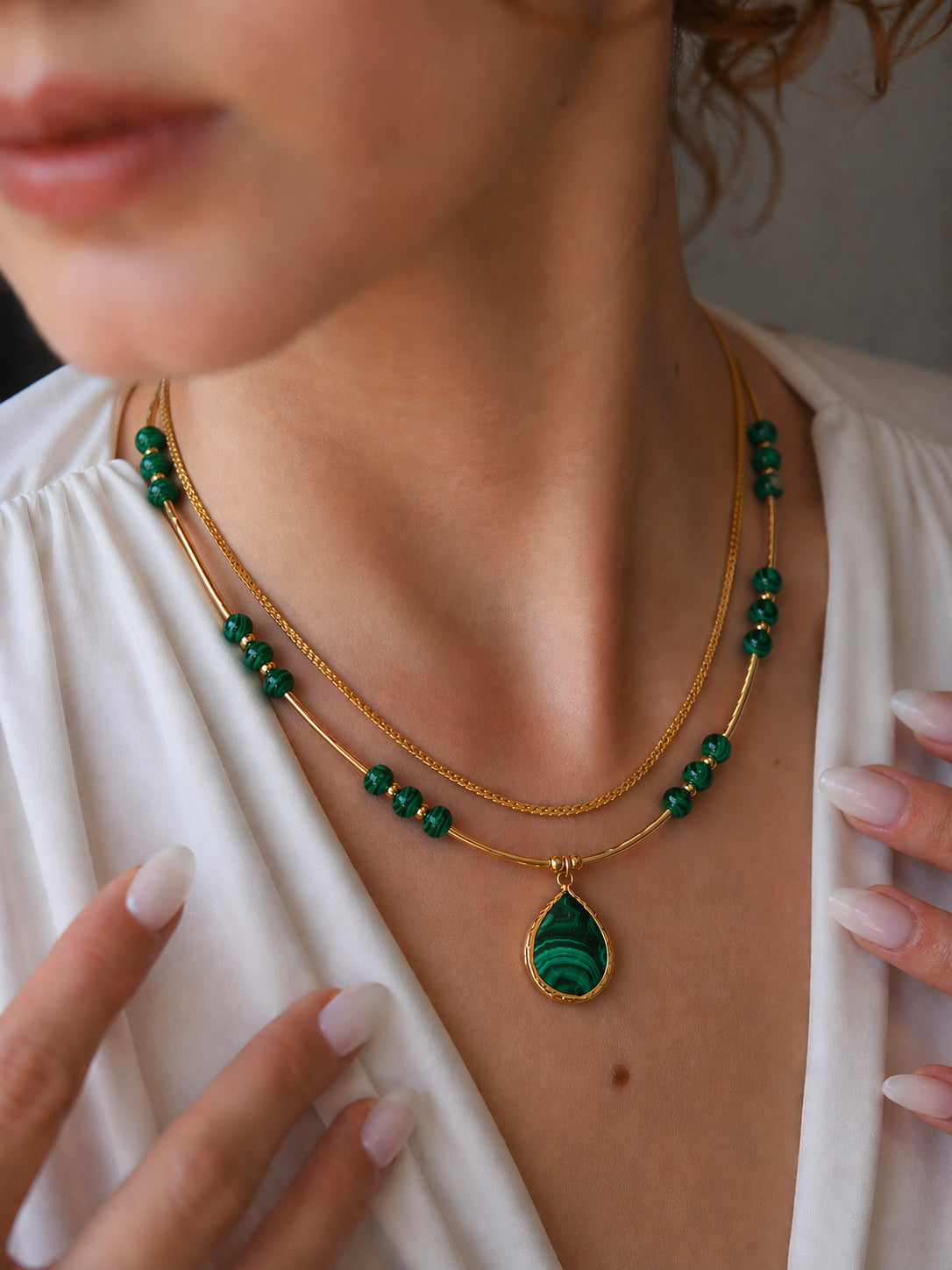 Malahite Necklace