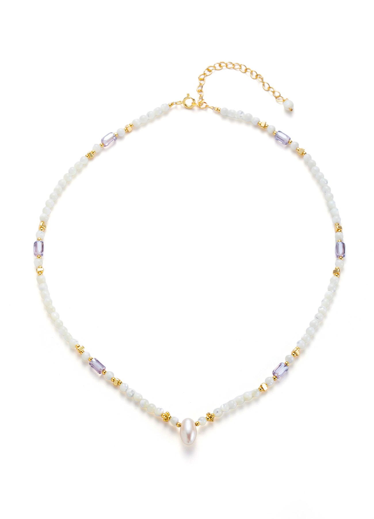 Pearl & Moonstone Necklace