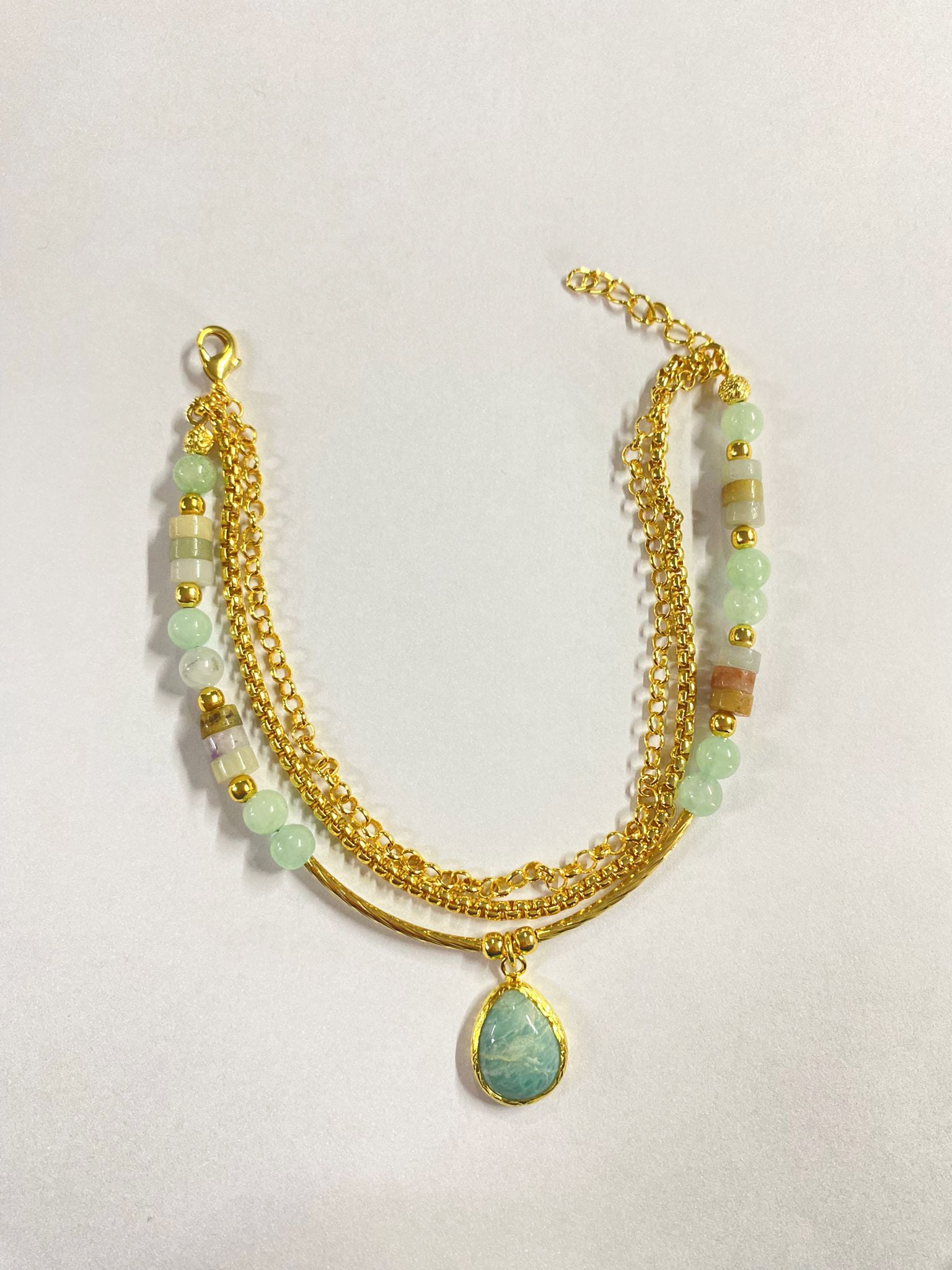Amazonite Bracelet de cheville