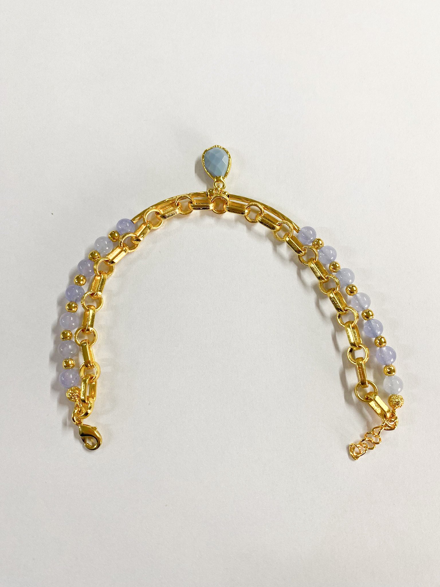 Blue Opal Bracelet de cheville