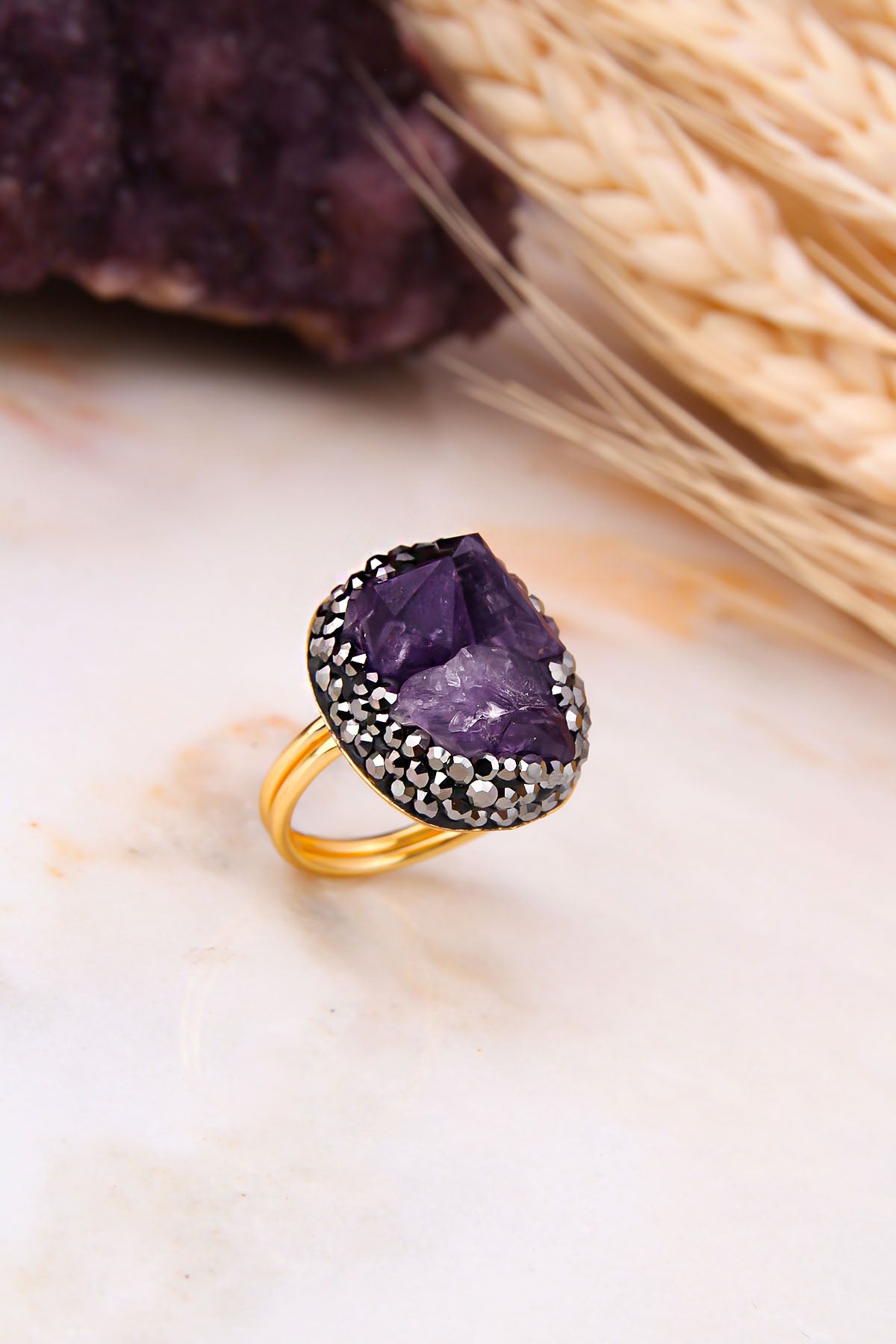 Amethyst Bagues