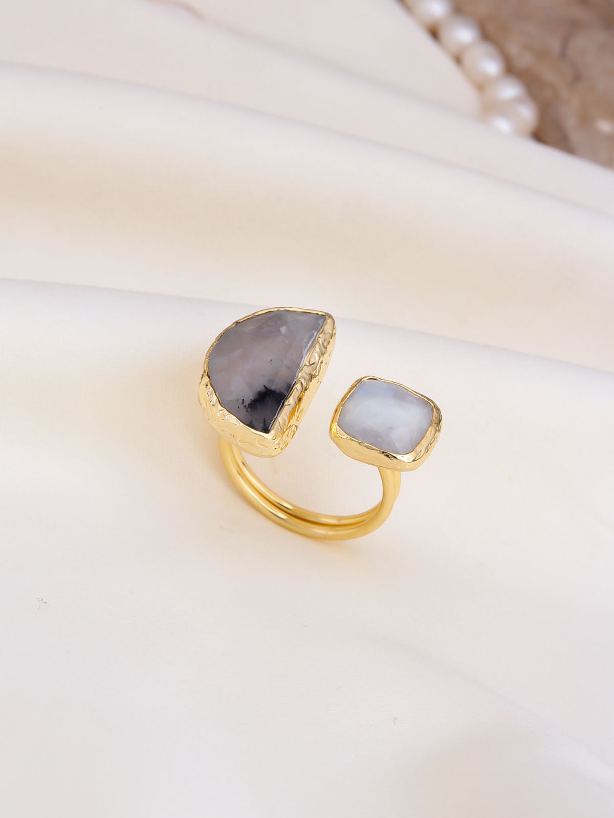 Prinhite & Pearl Bague