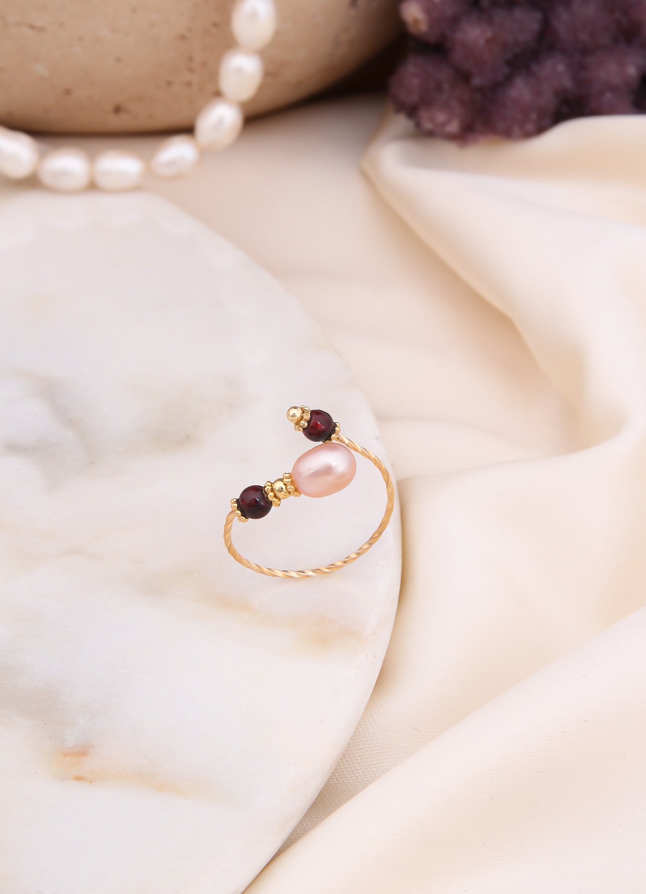 Agathe & Pearl Ring