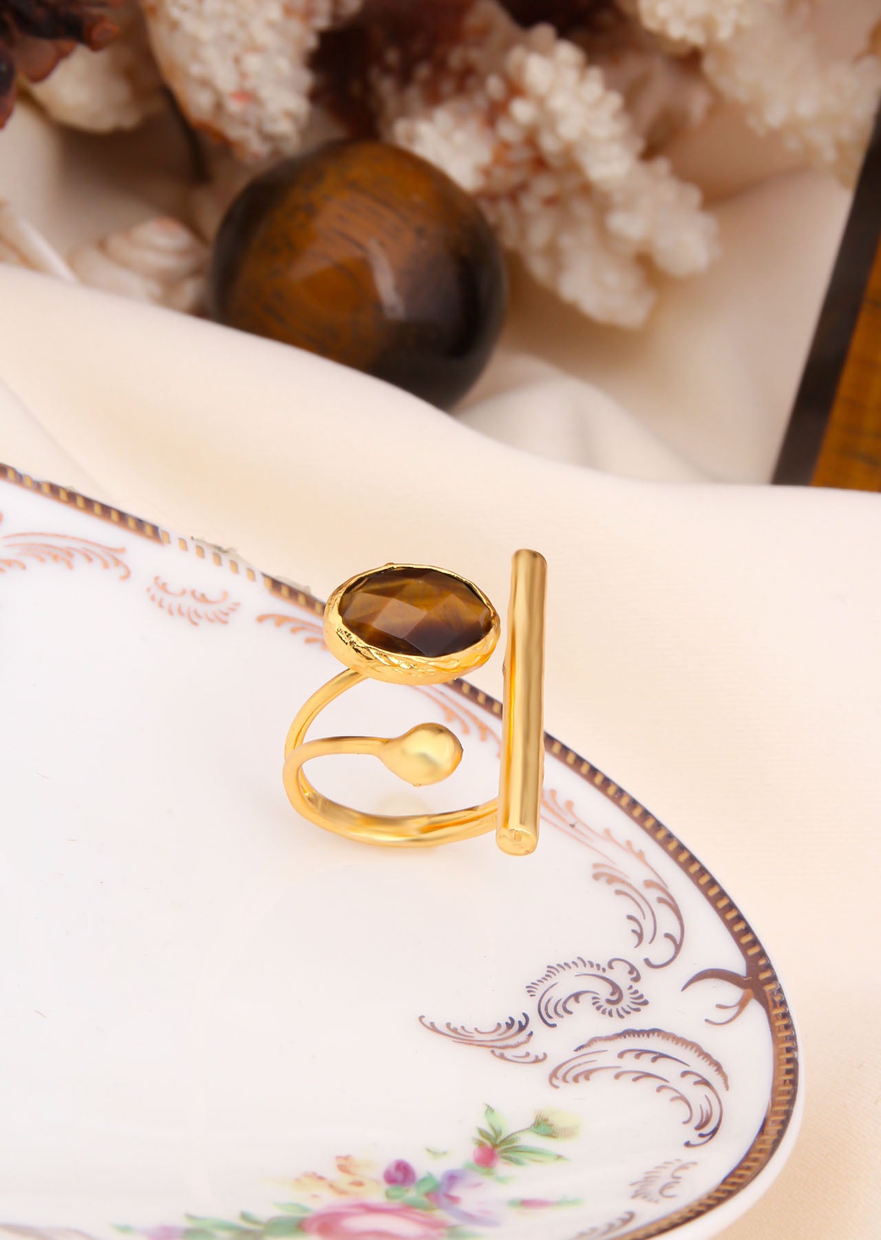 Tiger Eyes Ring